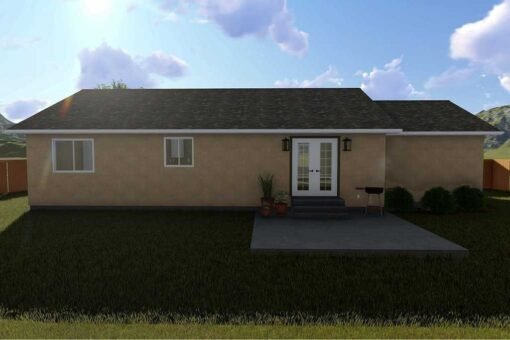 2 bed 1 bath 1190 sqft modular home model # 27407
