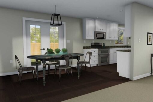 2 bed 1 bath 1190 sqft modular home model # 27407